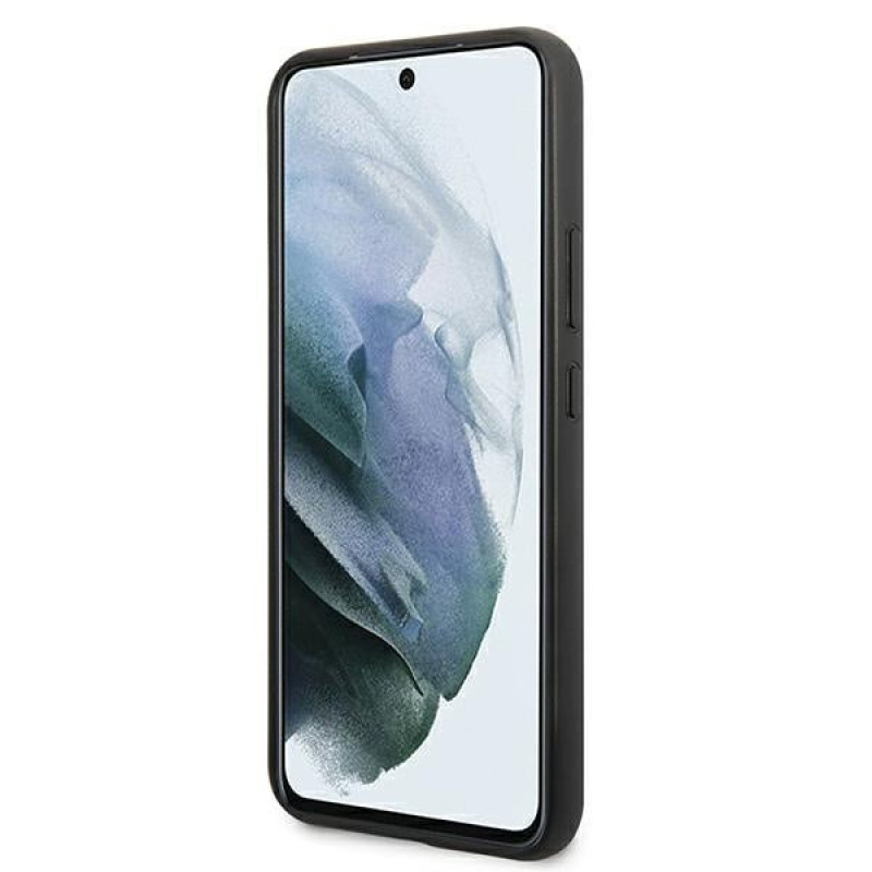 BMW BMHCS22MTRTBK σκληρή θήκη για Samsung Galaxy S22+, M Collection Triangles, μαύρη