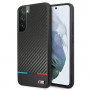 BMW BMHCS22MPUCARTCBK σκληρή θήκη για Samsung Galaxy S22+, M Collection Triangles, μαύρη