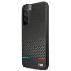 BMW BMHCS22MPUCARTCBK σκληρή θήκη για Samsung Galaxy S22+, M Collection Triangles, μαύρη