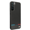 BMW BMHCS22MPUCARTCBK σκληρή θήκη για Samsung Galaxy S22+, M Collection Triangles, μαύρη