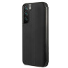 BMW BMBKS22MPUCARTCBK θήκη τύπου βιβλίο για Samsung Galaxy S22+, M Collection Triangles, μαύρη