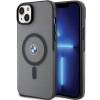 BMW BMHMP14MDSLK Signature MagSafe σκληρή θήκη για Apple iPhone 14 Plus / 15 Plus, μαύρη
