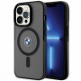 BMW BMHMP14LDSLK Signature MagSafe σκληρή θήκη για Apple iPhone 14 Pro, μαύρη