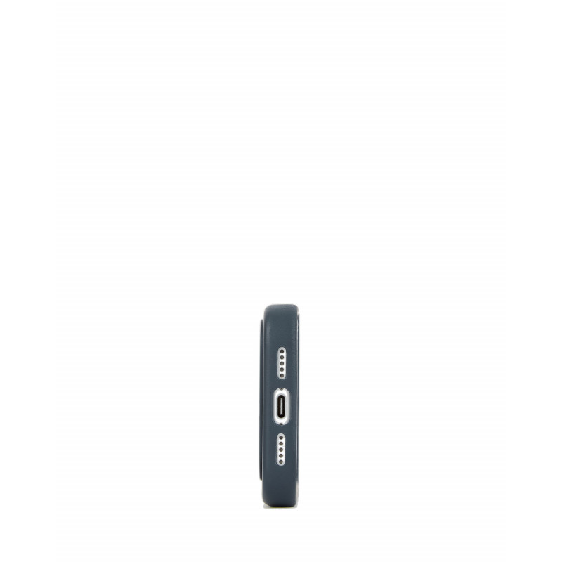 Mujjo Troubadour δερμάτινη θήκη για Apple iPhone 18 Pro / 17 Pro, MagSafe, χρώματος βασάλτη