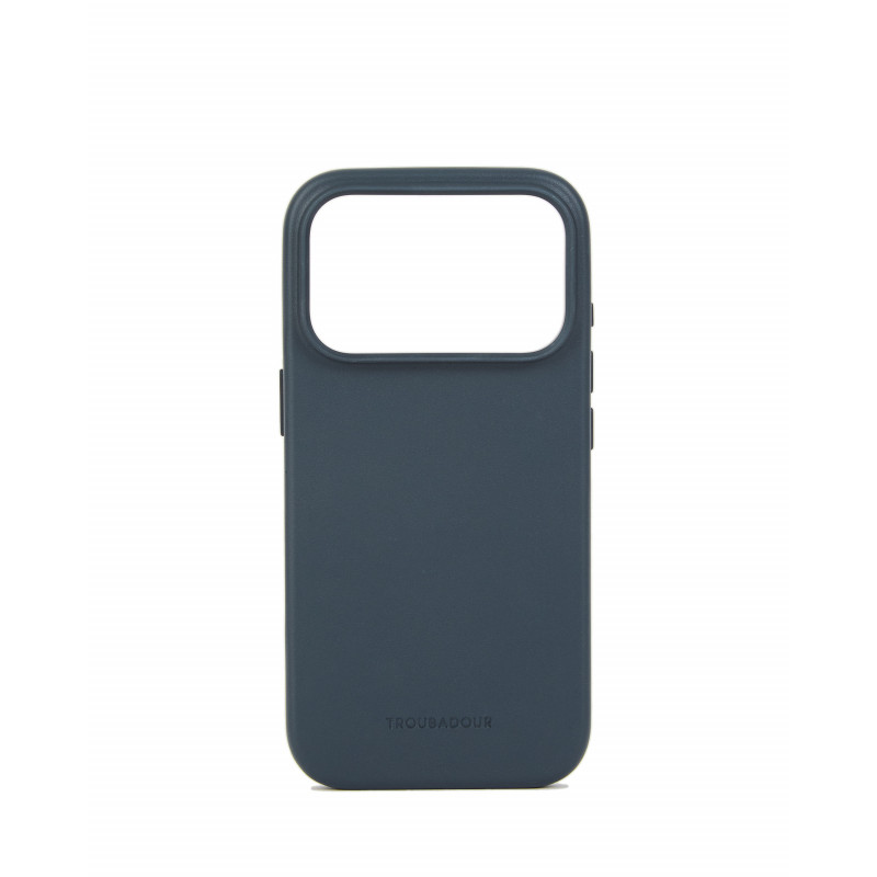 Mujjo Troubadour δερμάτινη θήκη για Apple iPhone 18 Pro / 17 Pro, MagSafe, χρώματος βασάλτη