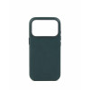 Mujjo Troubadour δερμάτινη θήκη για Apple iPhone 18 Pro / 17 Pro, MagSafe, πράσινη οψιδιανού