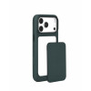 Mujjo Troubadour Modular Leather Case δερμάτινη θήκη για Apple iPhone 18 Pro Max / 17 Pro Max, MagSafe, πράσινη οψιδιανού