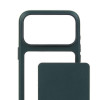Mujjo Troubadour Modular Leather Case δερμάτινη θήκη για Apple iPhone 18 Pro Max / 17 Pro Max, MagSafe, πράσινη οψιδιανού