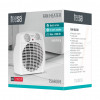 Teesa TSA8059 αερόθερμο, 0,8/1,2/2 kW, λευκό