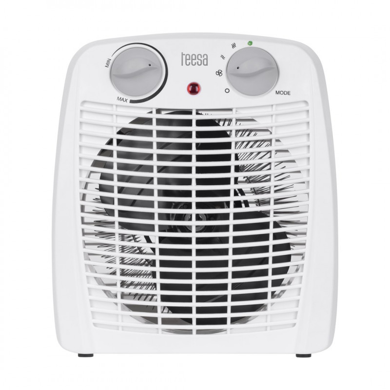 Teesa TSA8059 αερόθερμο, 0,8/1,2/2 kW, λευκό