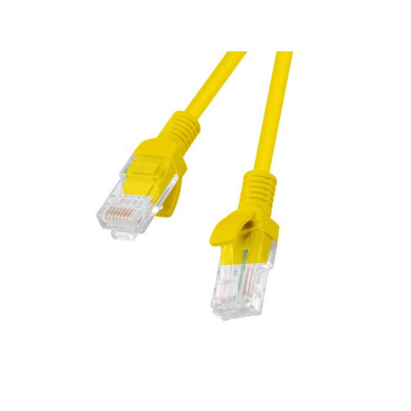 Lanberg PCU6-10CC-0100-Y καλώδιο δικτύου Cat6 U/UTP, 1 m, κίτρινο