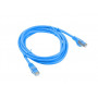 Lanberg PCF6-10CC-0050-B καλώδιο δικτύου Cat6 F/UTP, 0,5 m, μπλε