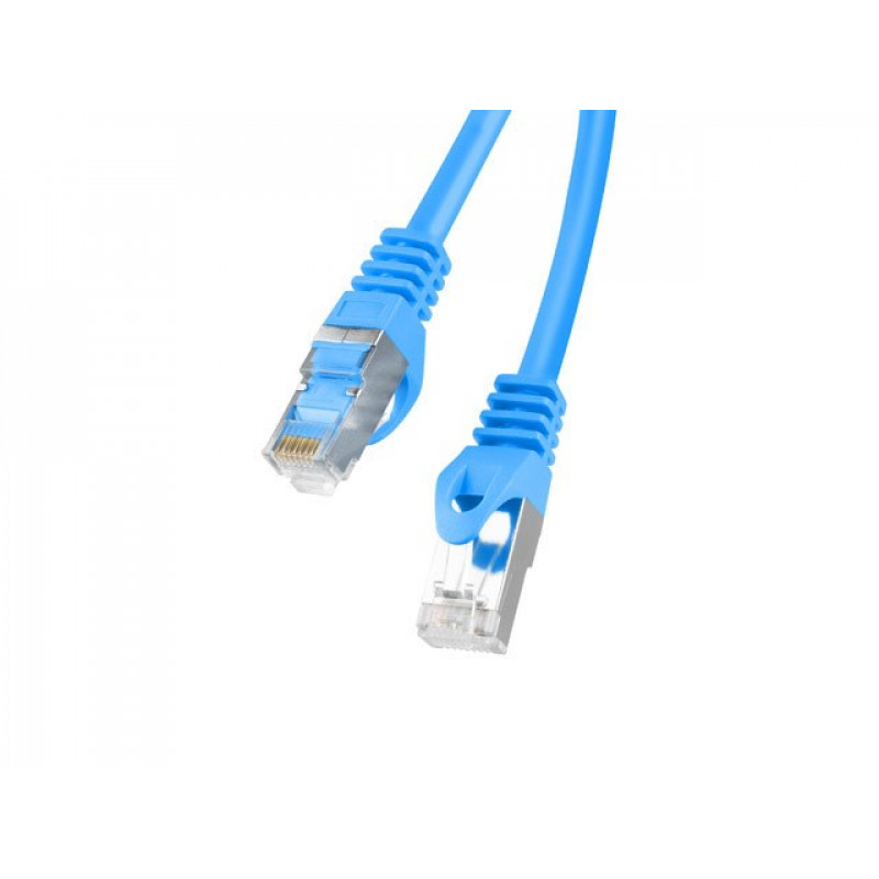 Lanberg PCF6-10CC-0050-B καλώδιο δικτύου Cat6 F/UTP, 0,5 m, μπλε