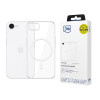 3MK Clear MagCase Apple iPhone 17e / 16e θήκη με MagSafe, διαφανής