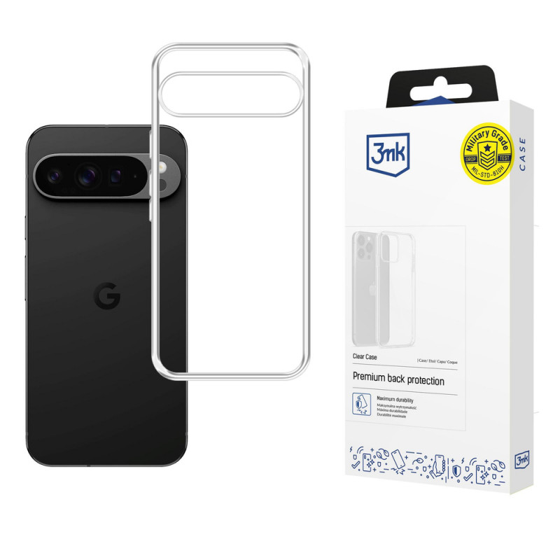 3MK Clear Case θήκη για Google Pixel 10 Pro XL, διάφανη