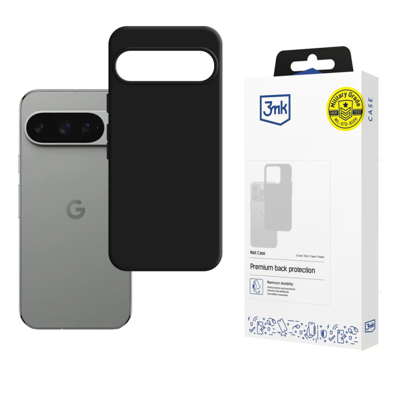 3MK Matt Case θήκη για Google Pixel 10 / Pixel 10 Pro, μαύρη