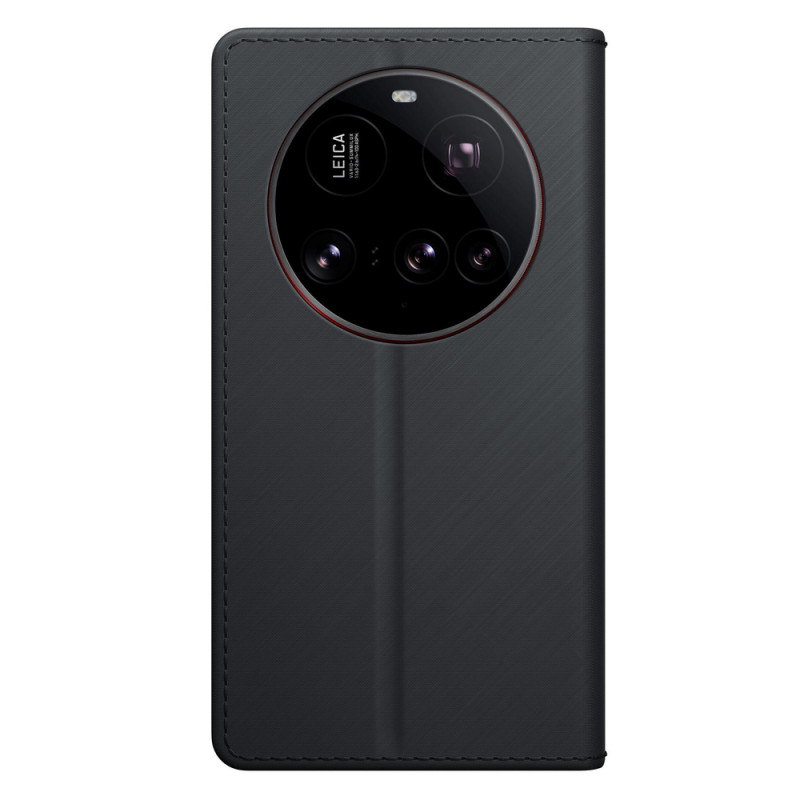 3MK Wallet Case θήκη πορτοφόλι για Xiaomi 15 Ultra, μαύρη