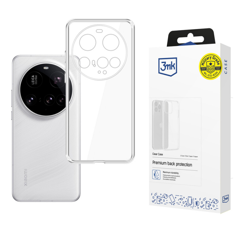 3MK Clear Case θήκη για Xiaomi 15 Ultra, διάφανη