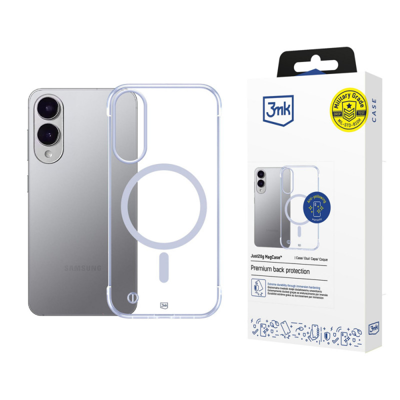 3MK Just20g MagCase θήκη για Samsung Galaxy S25 Edge, διαφανής
