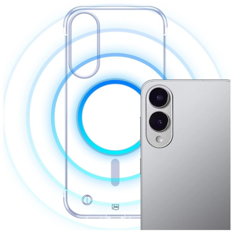 3MK Just20g MagCase θήκη για Samsung Galaxy S25 Edge, διαφανής