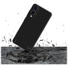 3MK θήκη σιλικόνης για Samsung Galaxy S25 Edge, μαύρη