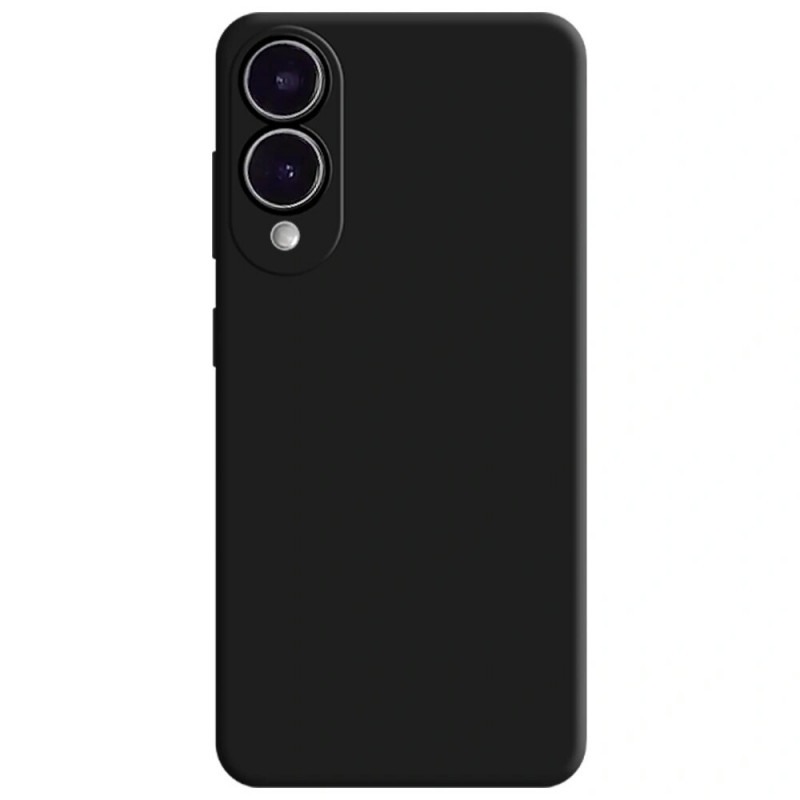 3MK θήκη σιλικόνης για Samsung Galaxy S25 Edge, μαύρη
