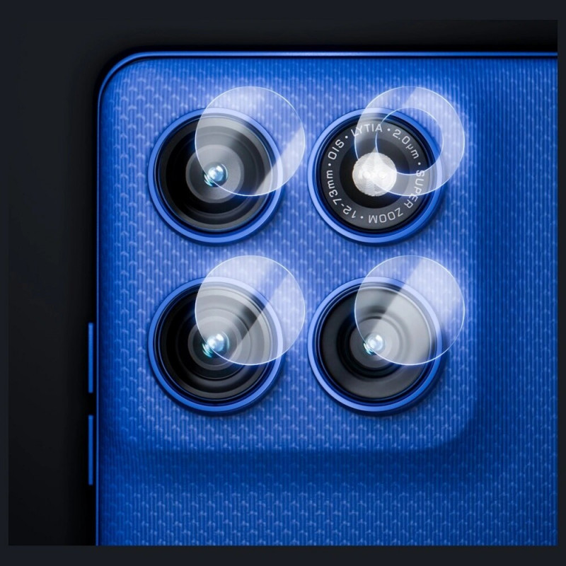 3MK Lens Protection υβριδικό γυαλί για τον φακό της κάμερας Motorola Edge 60 Pro (4 τεμ.)