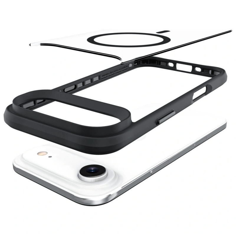 3mk Satin Armor MagCase θήκη για Apple iPhone Air, λευκή