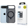 3mk Smoke Case Mag&Stand θήκη για Apple iPhone Air, μαύρη