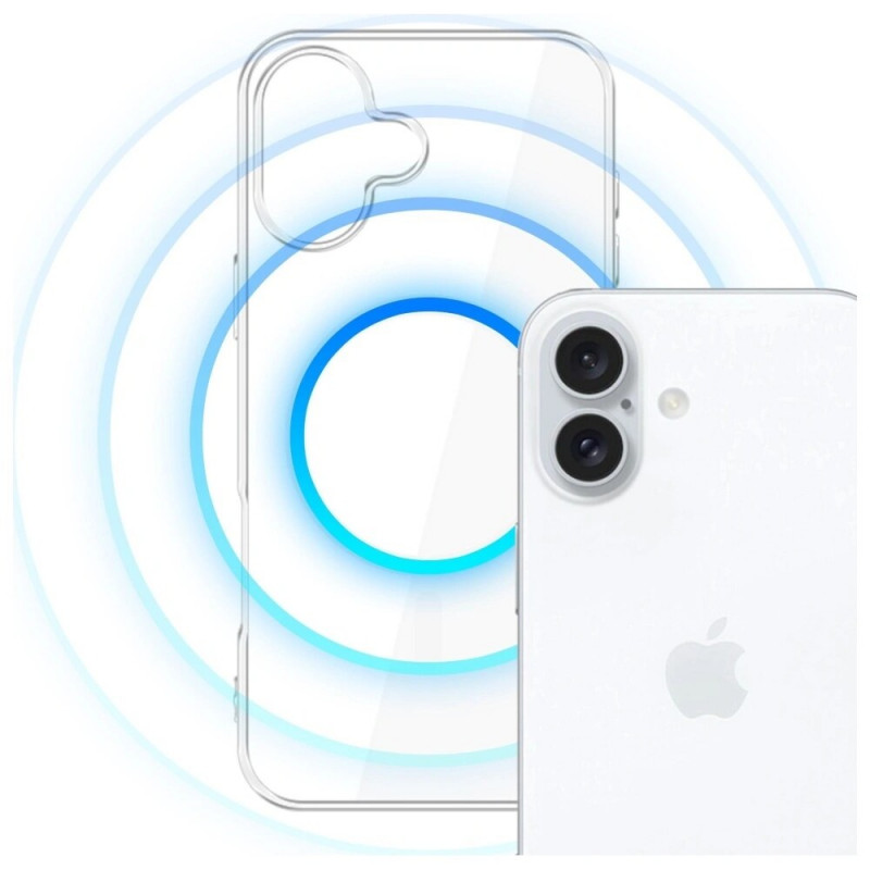 3MK Clear MagCase θήκη για Apple iPhone 17, διάφανη