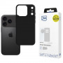 3mk Matt Case Pro θήκη για Apple iPhone 17 Pro Max, ματ μαύρη