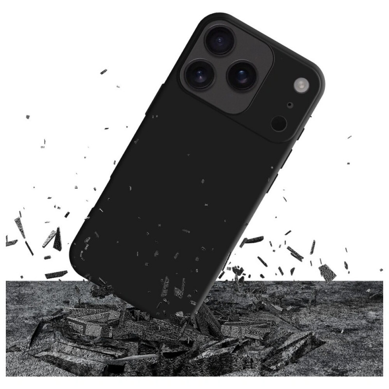 3mk Matt Case Pro θήκη για Apple iPhone 17 Pro Max, ματ μαύρη