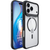 3mk Satin Armor MagCase θήκη για Apple iPhone 17 Pro Max, διάφανη μαύρη