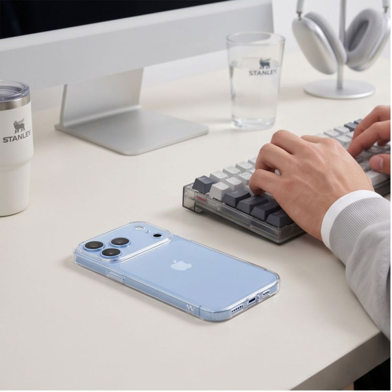 Tech-Protect FlexAir θήκη για Apple iPhone 17 Pro Max / 18 Pro Max, διάφανη