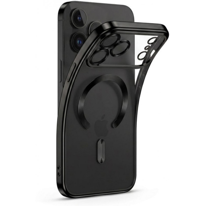 Tech-Protect MagFlex MagSafe θήκη για Apple iPhone 17 Pro / 18 Pro, γυαλιστερή μαύρη