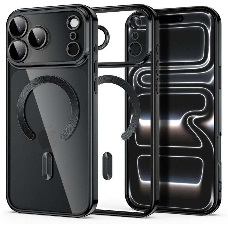 Tech-Protect MagFlex MagSafe θήκη για Apple iPhone 17 Pro Max / 18 Pro Max, γυαλιστερή μαύρη