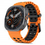 Tech-Protect Iconband Pro λουράκι για Samsung Galaxy Watch Ultra 1 / 2 (2024-2026), 47 mm, πορτοκαλί/μαύρο