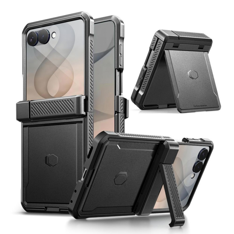 Tech-Protect Kevlar Pro θήκη για Samsung Galaxy Z Flip 8, μαύρη