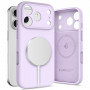 Tech-Protect Silicone MagSafe θήκη για Apple iPhone 17 Pro, μωβ, THP4521