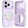 Tech-Protect Silicone MagSafe θήκη για Apple iPhone 17 Pro, μωβ, THP4521