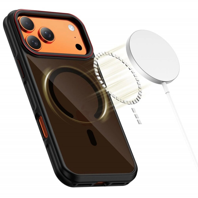 Θήκη Tech-Protect MagHybrid MagSafe για Apple iPhone 17 Pro Max, μαύρη/κόκκινη