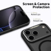 Θήκη Tech-Protect MagEdge MagSafe για Apple iPhone 17 Pro, ματ μαύρο/σκούρο μεταλλικό γκρι