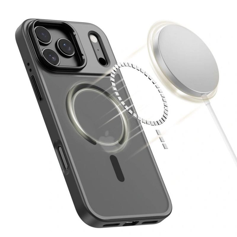 Θήκη Tech-Protect Magstand MagSafe για Apple iPhone 17 Pro, ματ μαύρη
