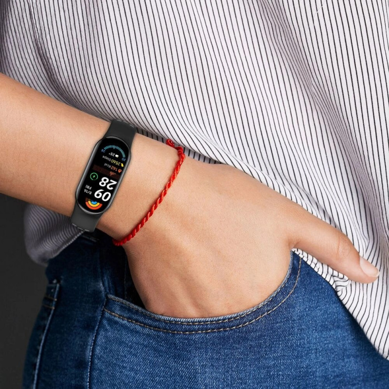 Tech-Protect IconBand Air λουράκι για Xiaomi Smart Band 8 / 9 / 10 / NFC, μαύρο/γκρι