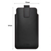 Tech-Protect SM65 θήκη τηλεφώνου γενικής χρήσης, 6,0-6,9 ιντσών, οικολογικό δέρμα, μαύρη και κόκκινη