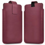 Tech-Protect SM65 θήκη τηλεφώνου γενικής χρήσης, 6,0-6,9 ιντσών, οικολογικό δέρμα, μπορντό