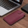 Tech-Protect SM65 θήκη τηλεφώνου γενικής χρήσης, 6,0-6,9 ιντσών, οικολογικό δέρμα, μπορντό