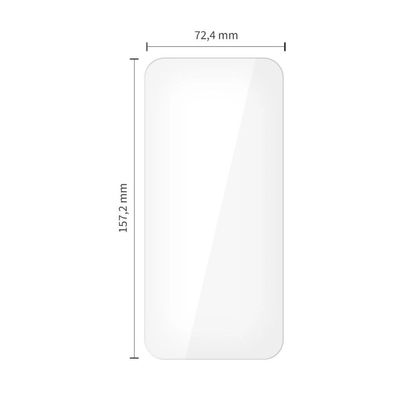 Tech-Protect Glass Fit+ ενισχυμένο γυαλί για OnePlus 15, διάφανο (2 τεμ.)
