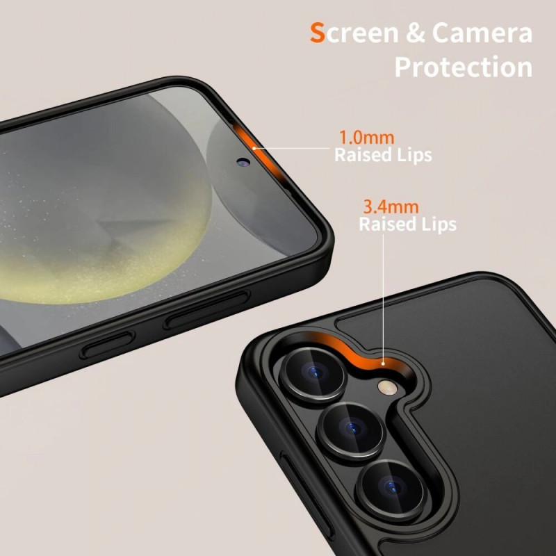 Tech-Protect MagMat θήκη για Samsung Galaxy S25 FE, ματ μαύρη