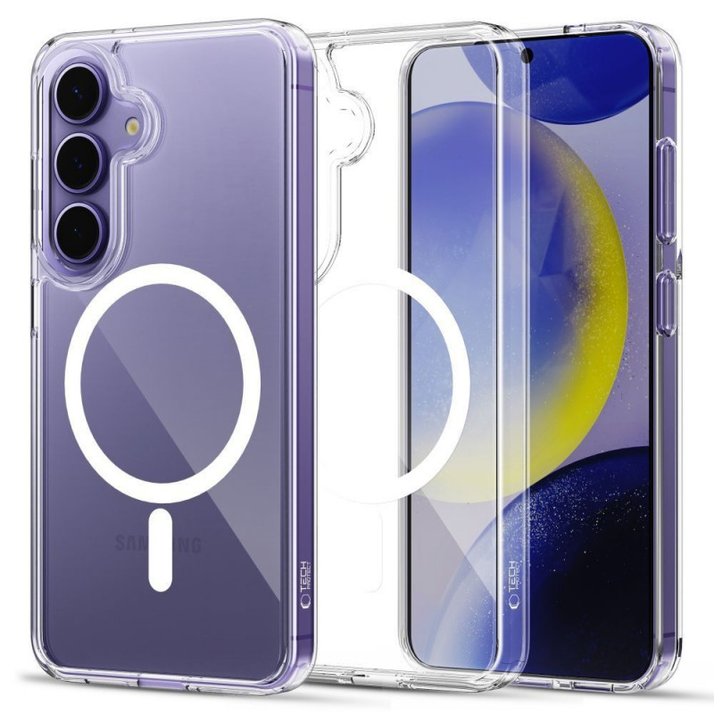 Tech-Protect Flexair Hybrid MagSafe θήκη για Samsung Galaxy S25 FE, διάφανη